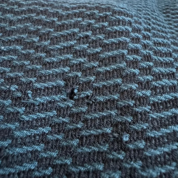 Giorgio Armani Womens Wool Blazer Coat Size 12 Blue Green Long Sleeves Chic - Picture 7 of 9